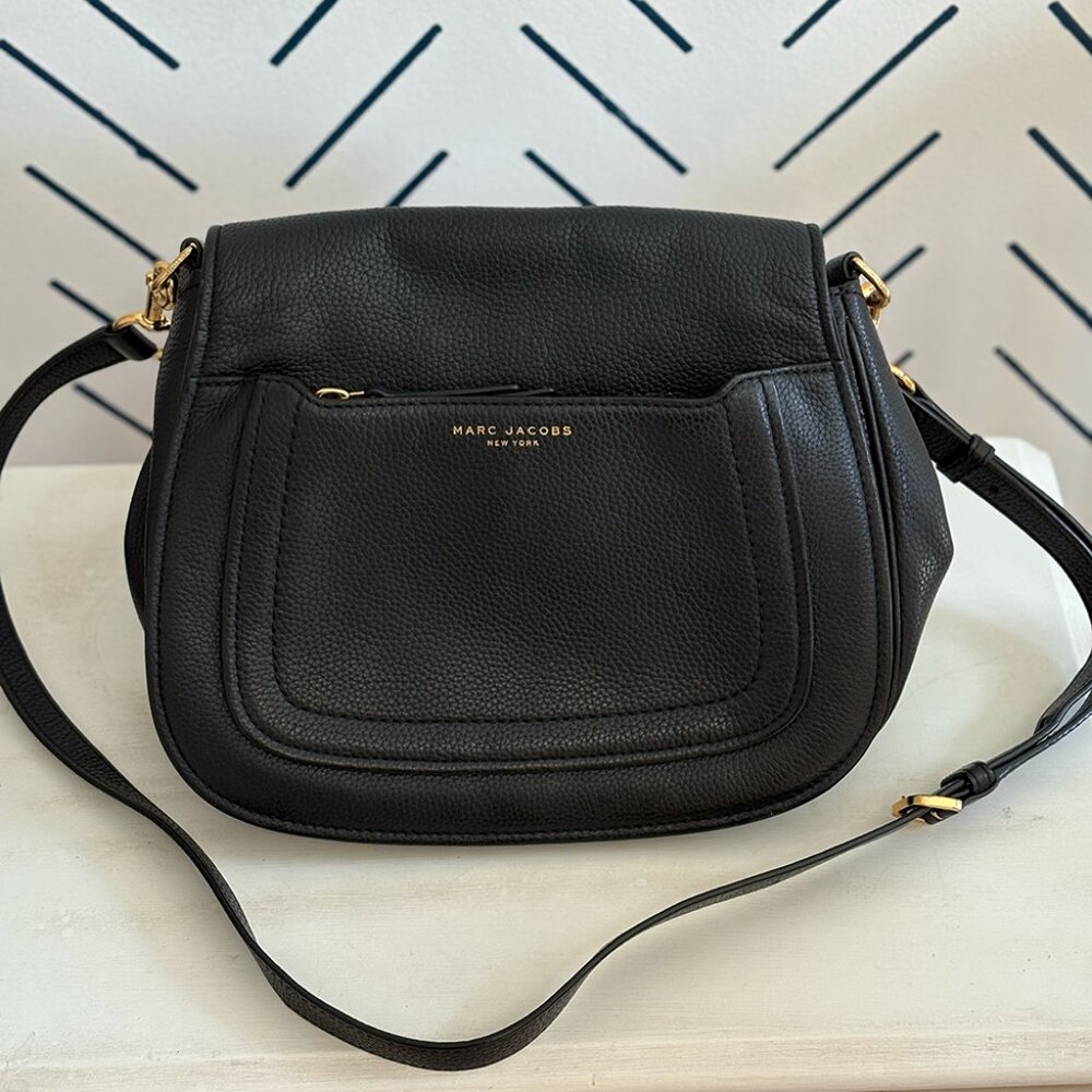 Marc Jacobs Empire City Leather Messenger Bag
